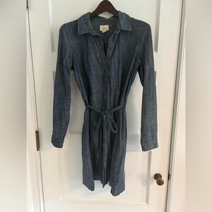 Levi's Dark Blue Long Sleeve Dress